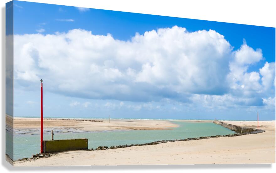 Portbail Canvas Print