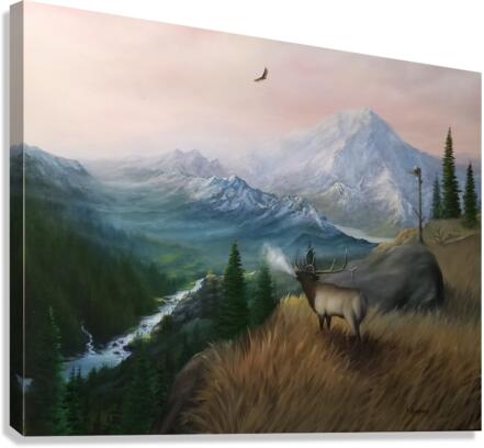 Come Up Higher  Canvas Print