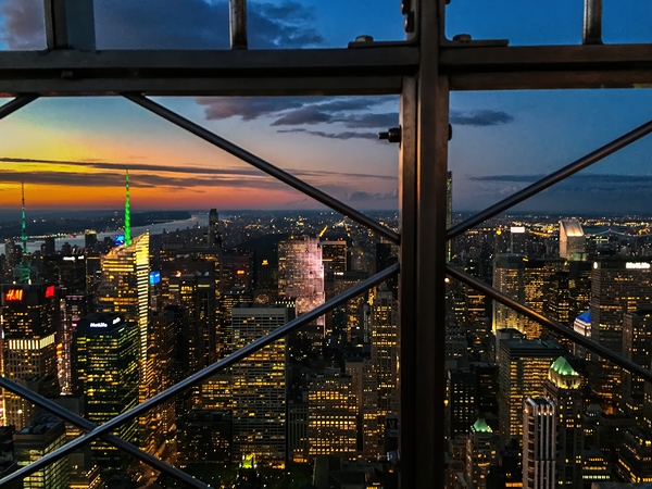 Caged View Print