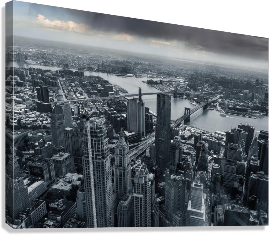 BMW View Canvas Print