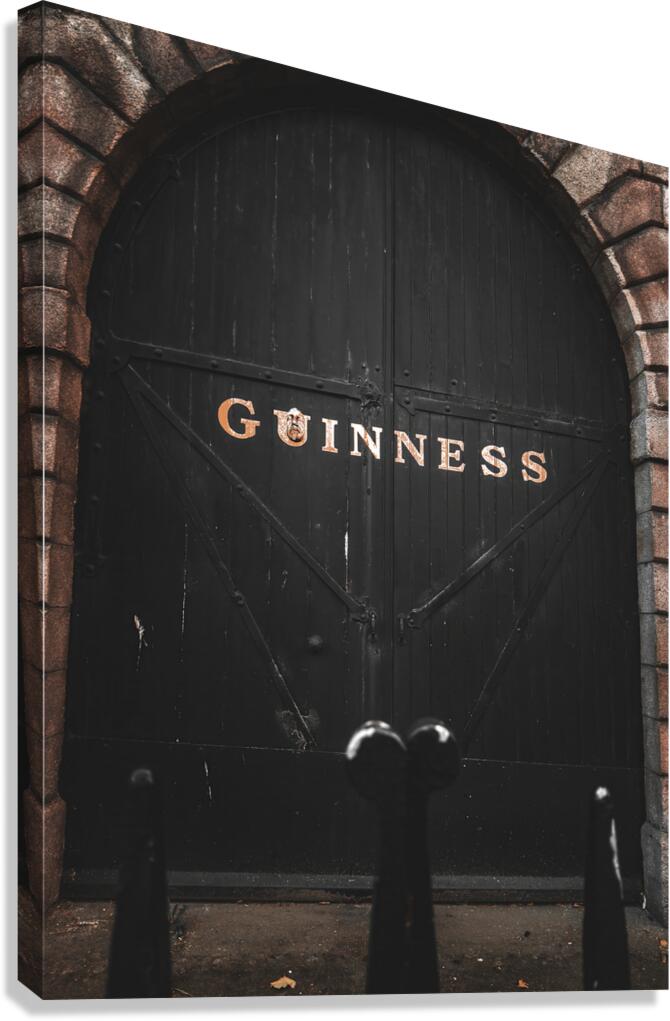 Dark Gold Canvas Print