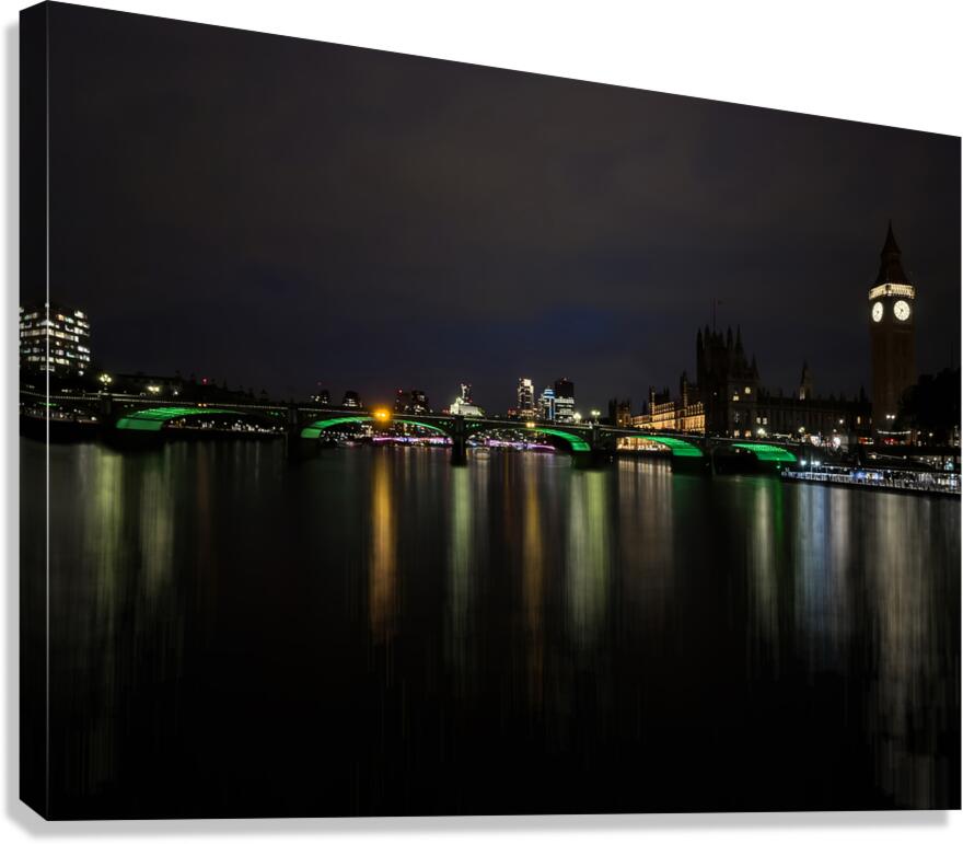 Green Passage Canvas Print