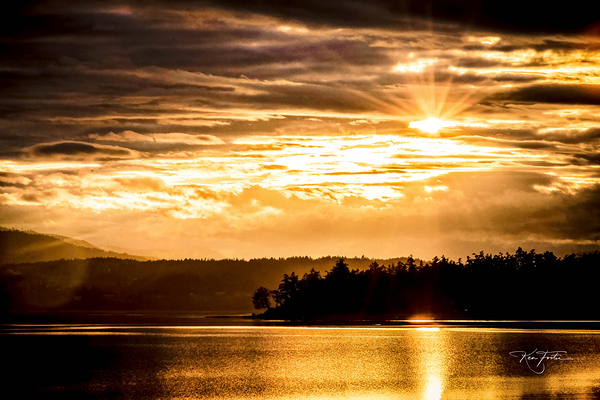 Brazen Sunset Print