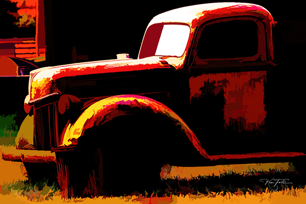 One Ton Rust Print