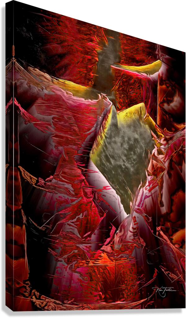 Ragged Bark Canvas Print