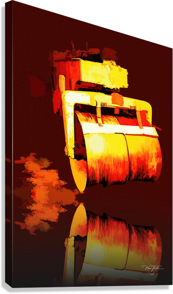 Roller Aside Canvas Print