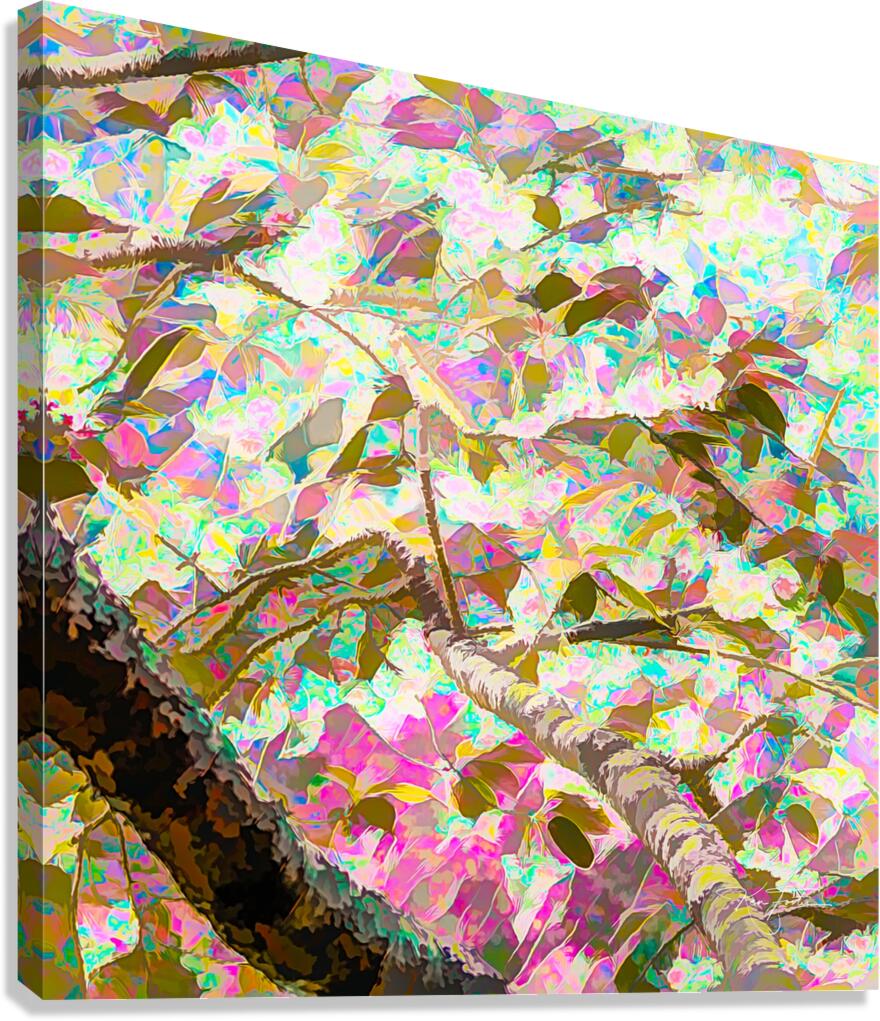 Spring on the Tree Canvas Print