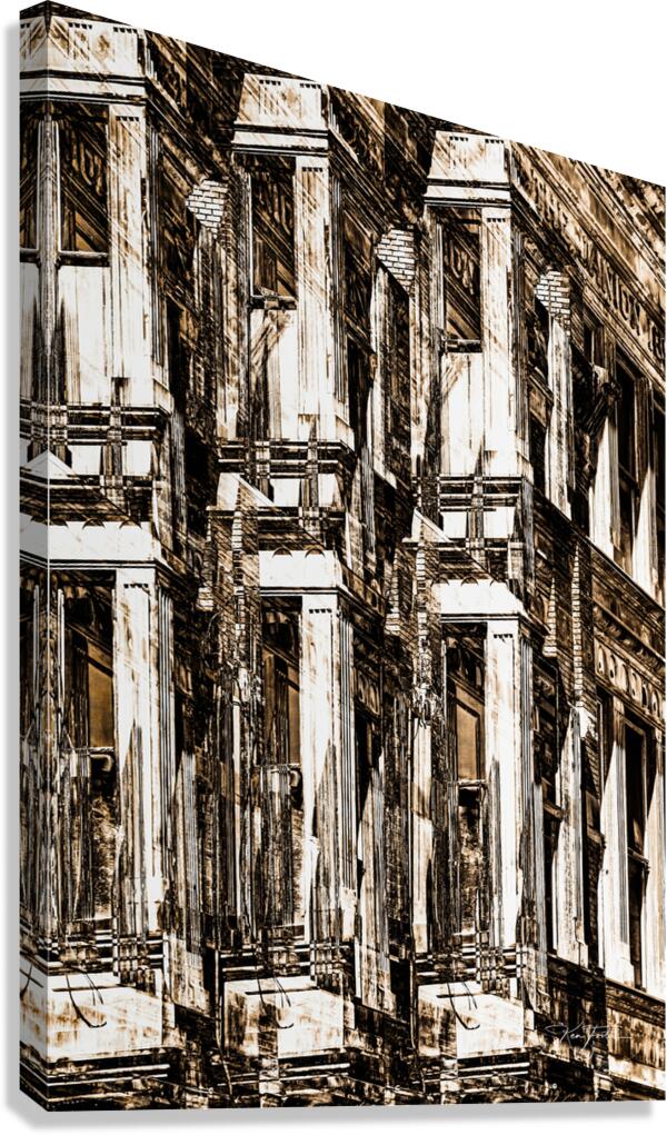 Stack Build Canvas Print