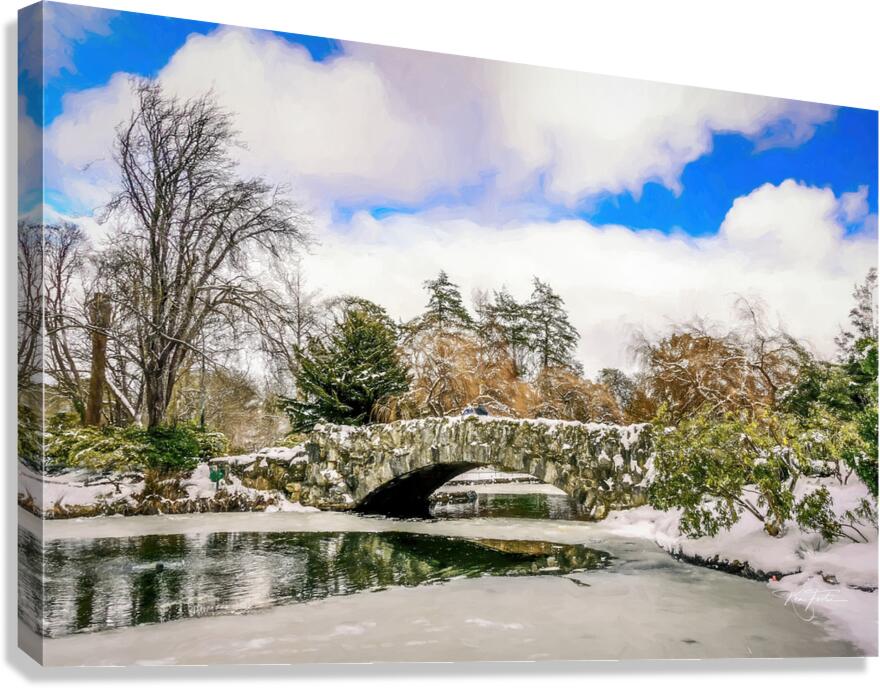 Stone Bridge Canvas Print