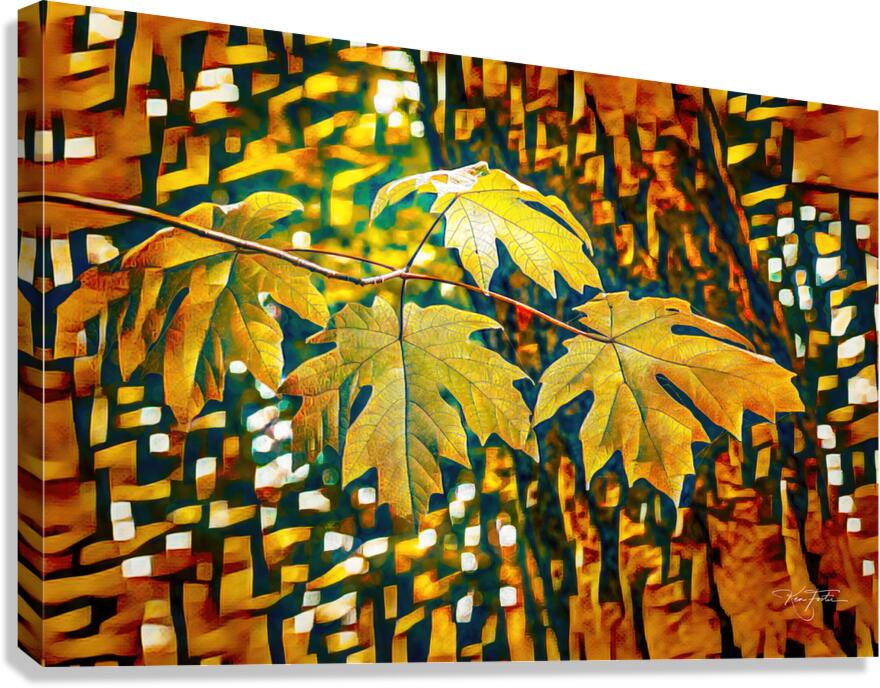 Syrup Mosaic Canvas Print