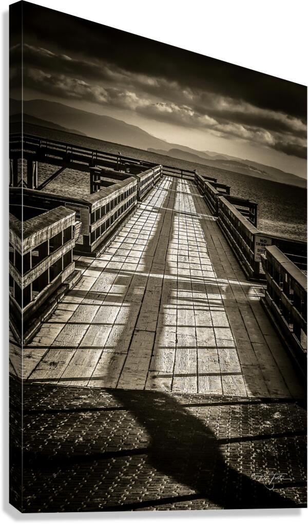 The Pier Canvas Print