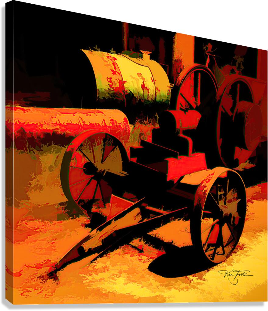 Towable Canvas Print