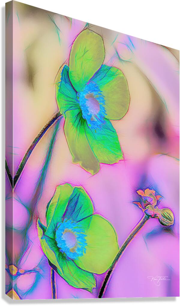 Tinges Canvas Print