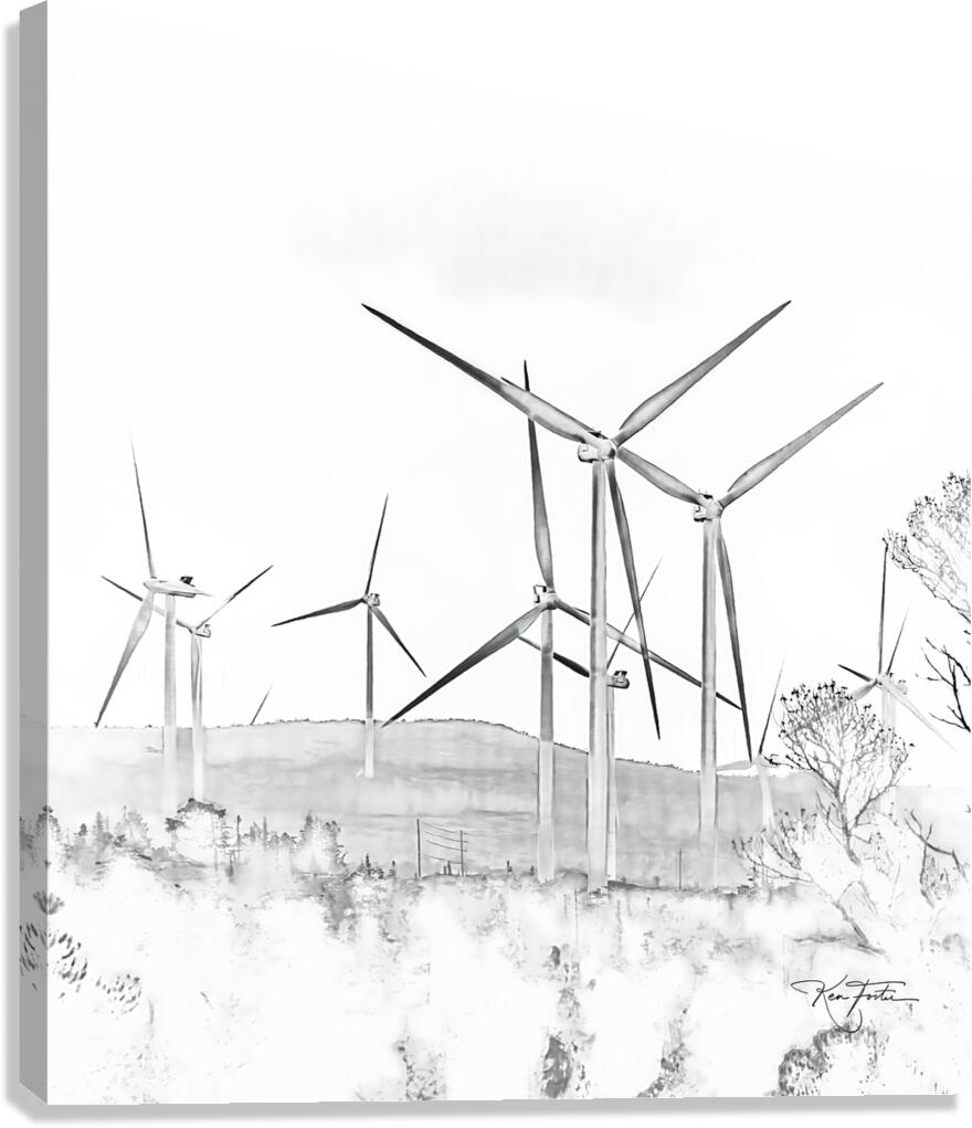 Wind Waiting Canvas Print