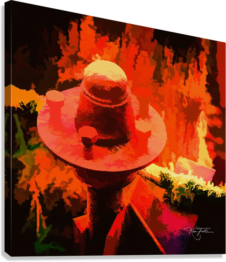 Axle Baring Canvas Print