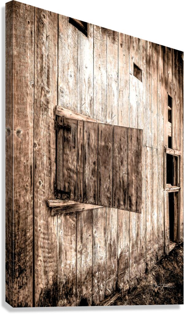 Barn Board Canvas Print