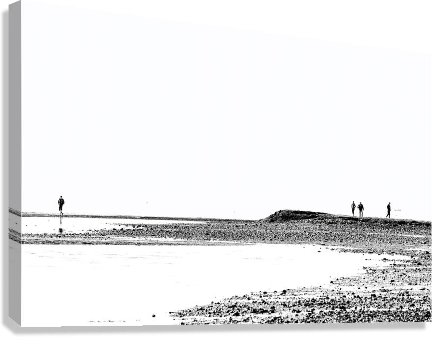 Beach Balance Canvas Print