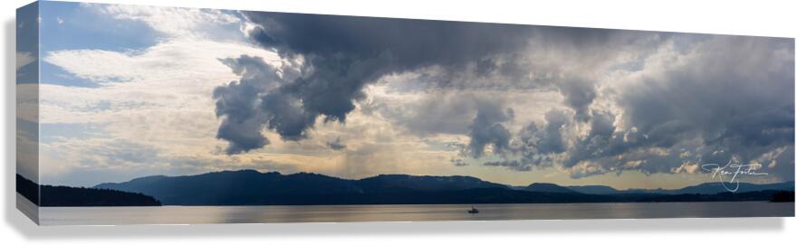 Clouds Before Sunset Canvas Print