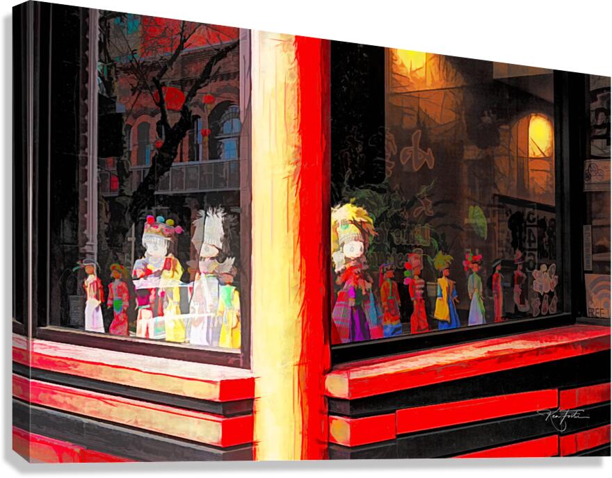 Doll Convention Canvas Print