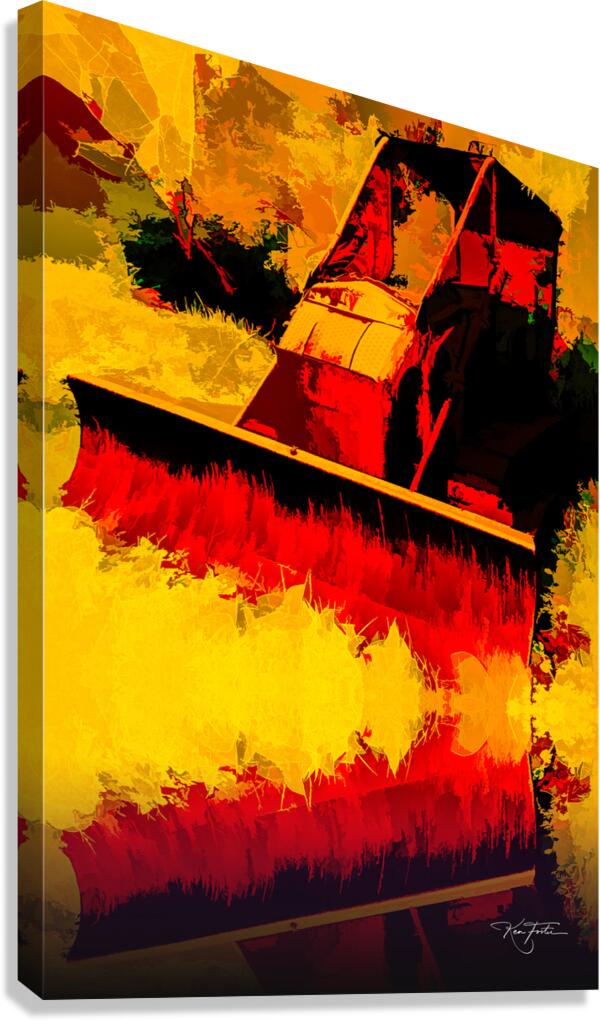 Dozerator Canvas Print