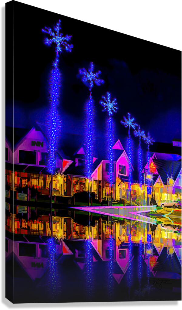 Holiday Evening Canvas Print