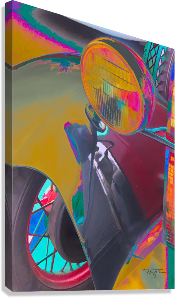 Headlight Canvas Print