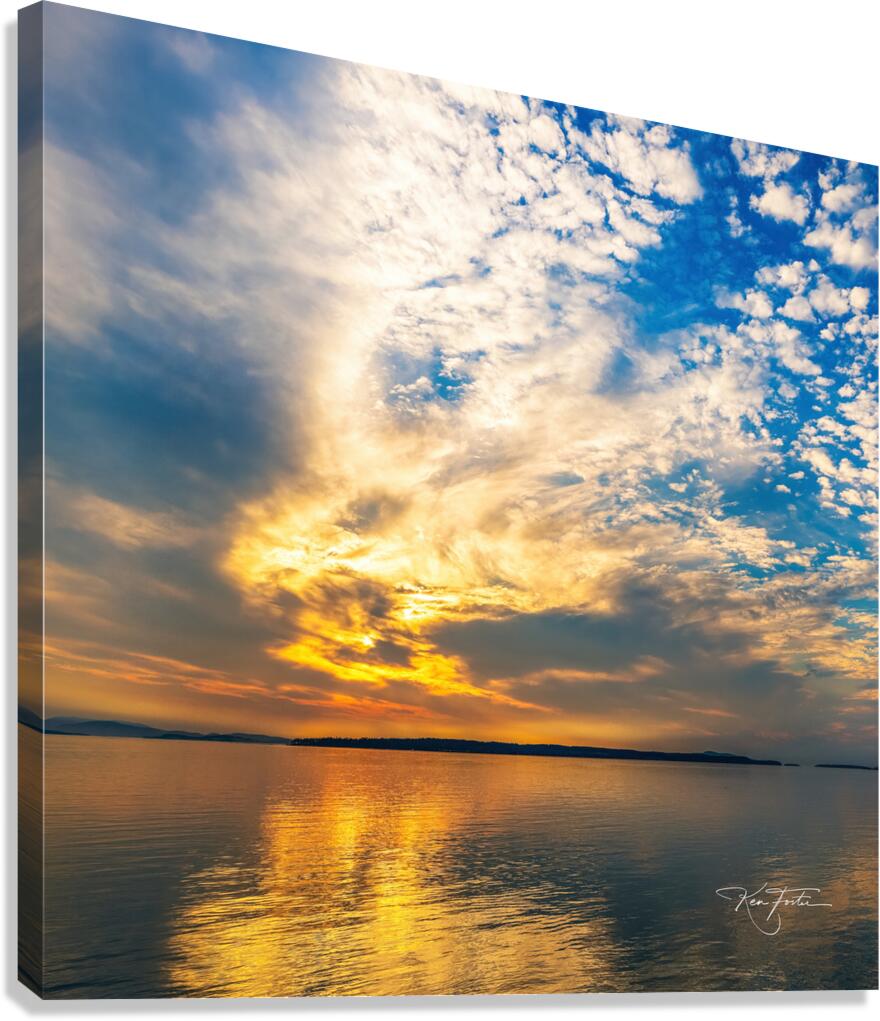 Mackerel Sky Canvas Print