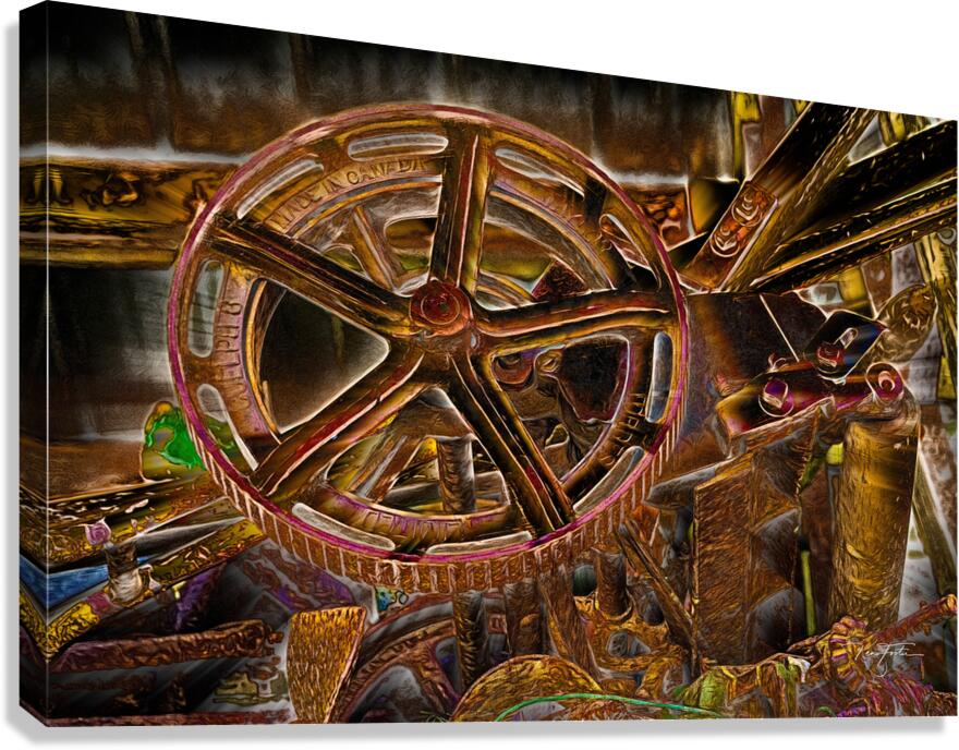 Mow Canvas Print