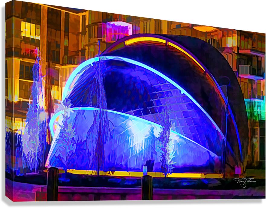 Night Light Canvas Print