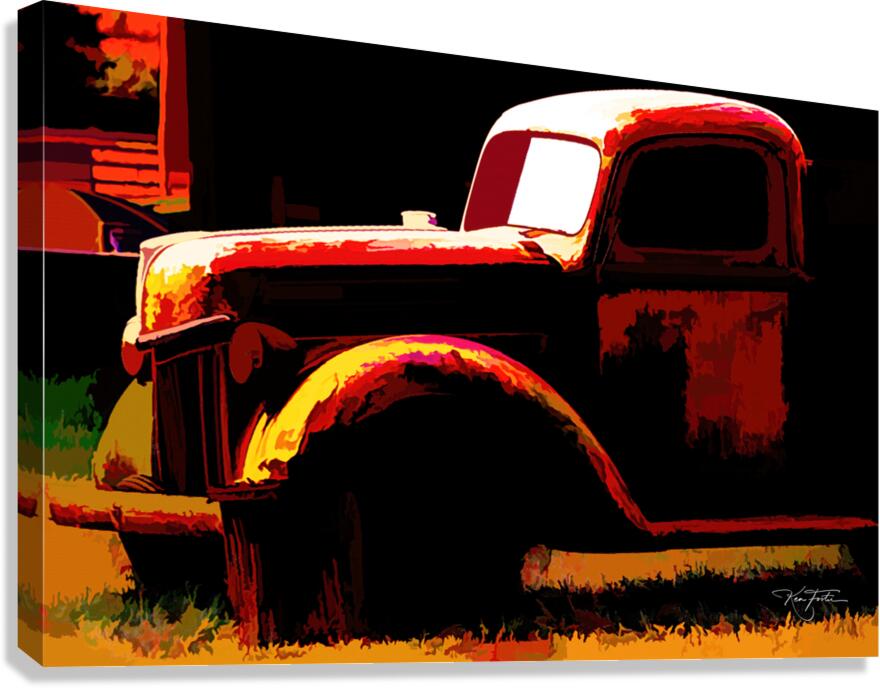 One Ton Rust Canvas Print