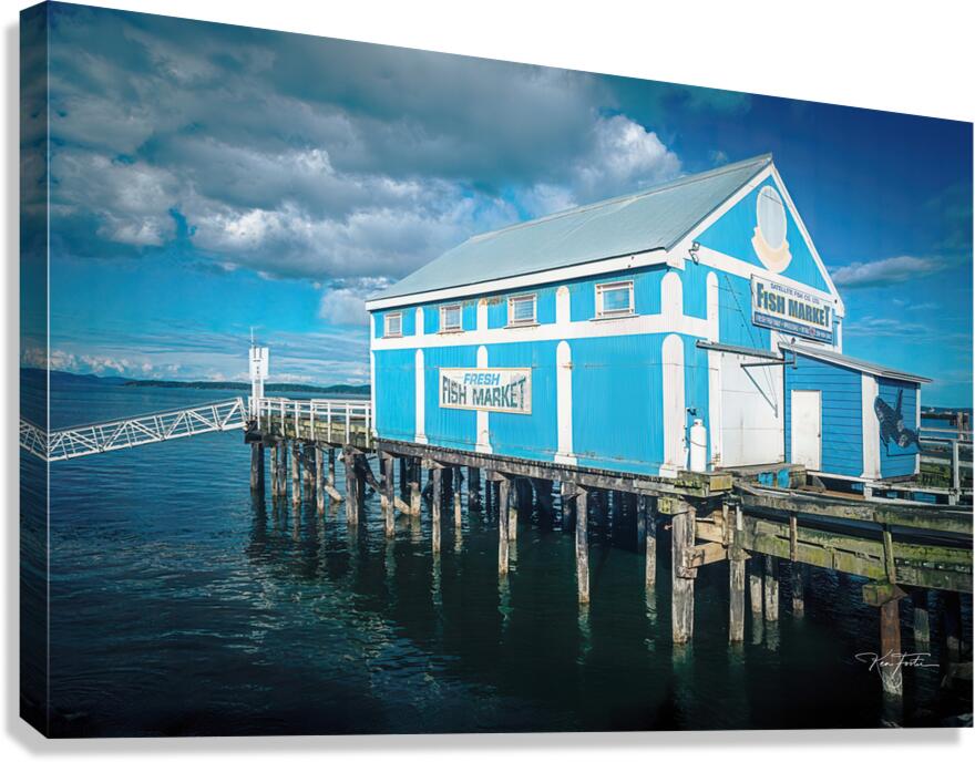 Looking East Canvas Print