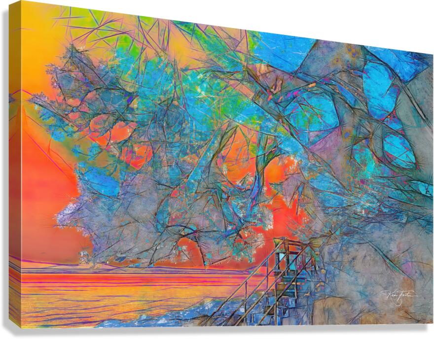 Sky Fall Canvas Print