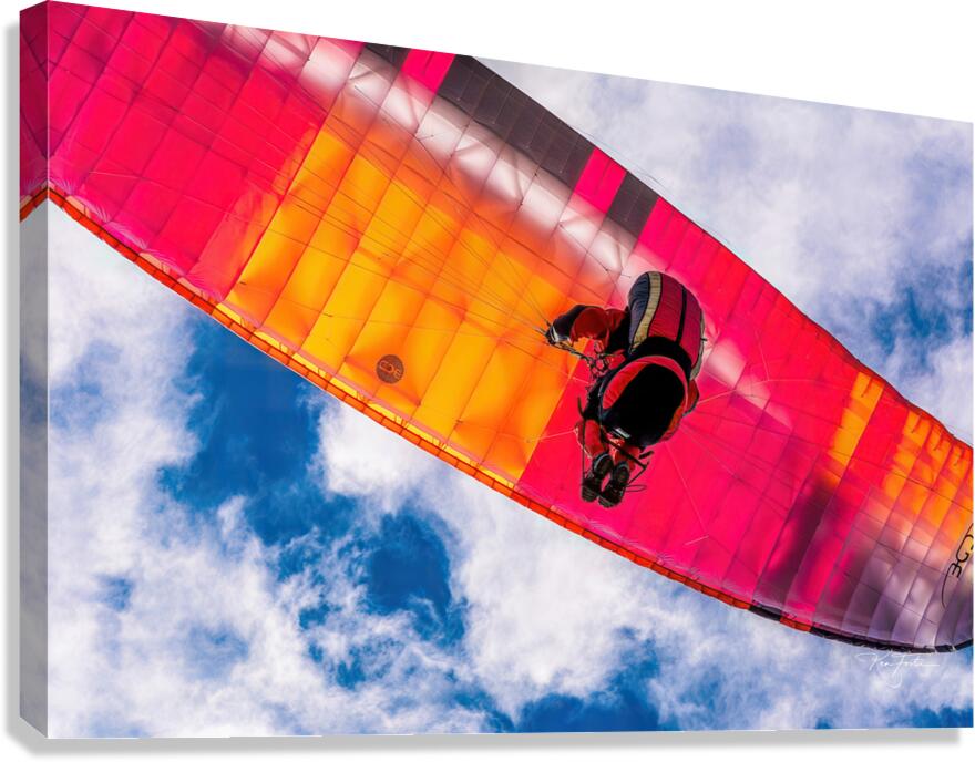 Sailing Crosswise Canvas Print