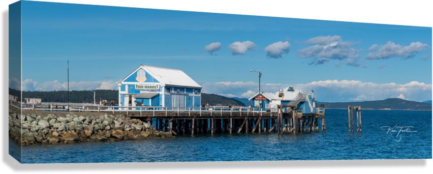 Wharf Canvas Print