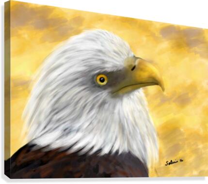 Proud Eagle Canvas Print