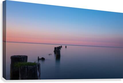 50 Points for Sunset Canvas Print