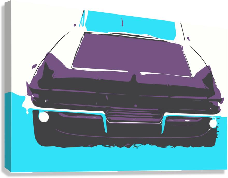 60’s Shape - 2 Canvas Print