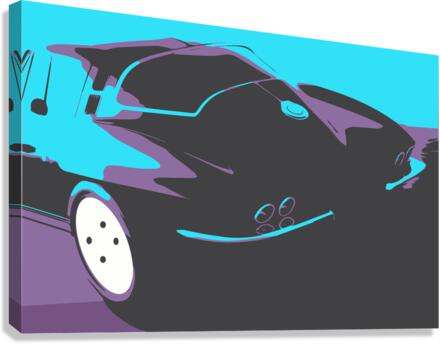 60’s Shape  Canvas Print