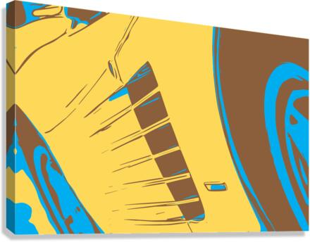 80’s Excess -2 Canvas Print