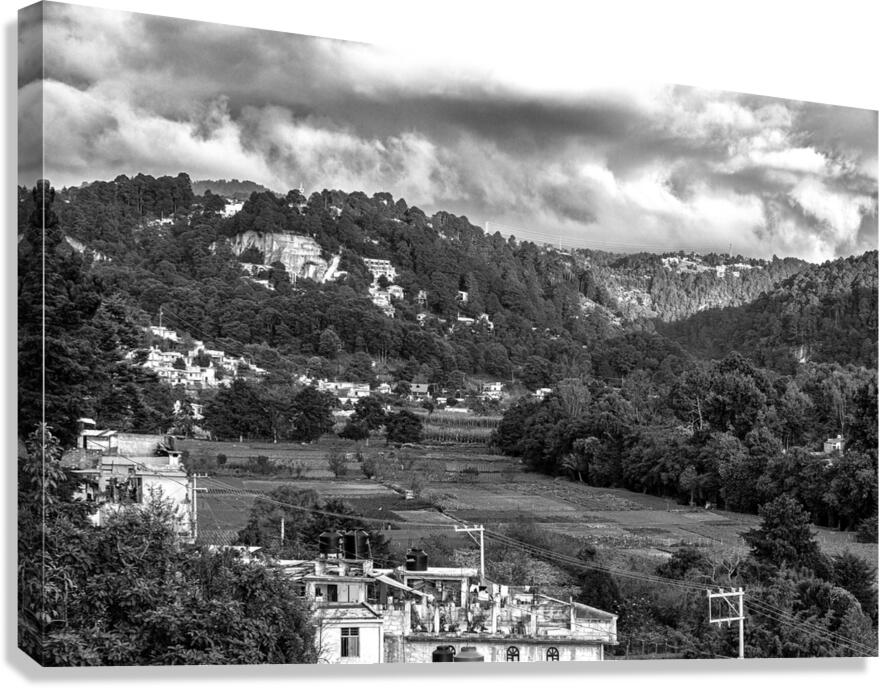 Le hameau  Canvas Print