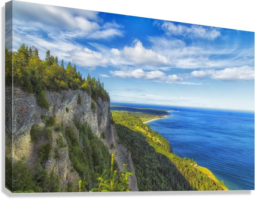 Cap des Rosiers Impression sur toile