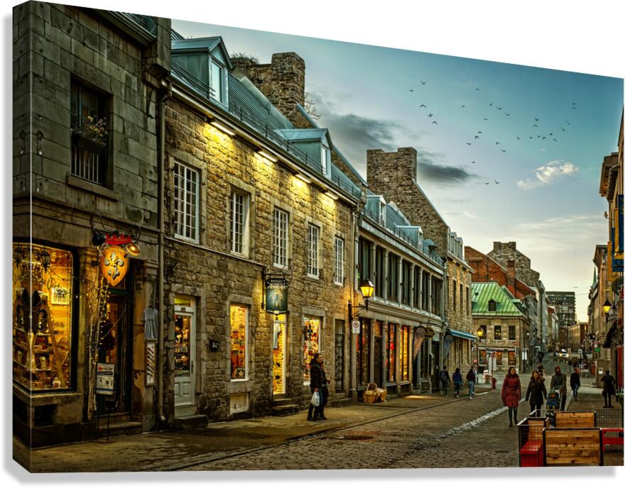 Rue St-Paul  Canvas Print