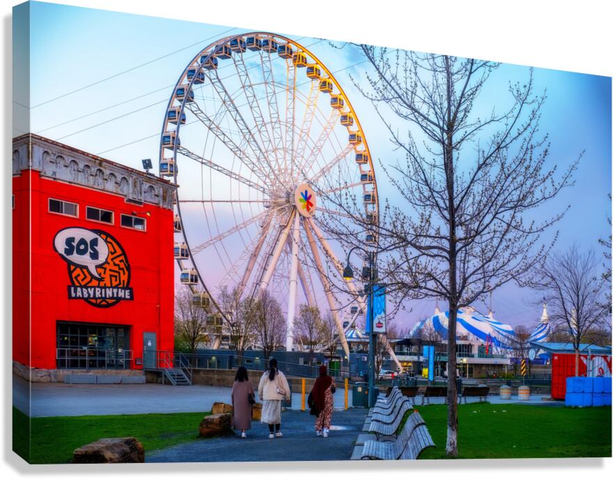 La grande roue Canvas Print