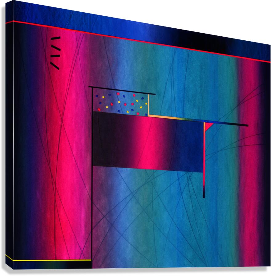 FOR A NEW WORLD - 7811 | FROM $102 – Free Shipping Canvas Print