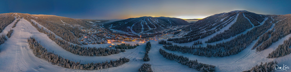 Valley Twilight Wide by KoricPhoto