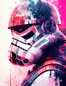 illustration of Star Wars Stormtrooper 