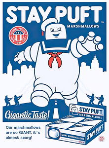 Stay Puft marshmallows
