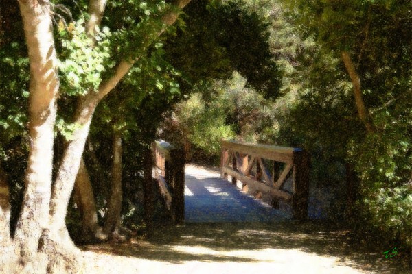 Footbridge Print