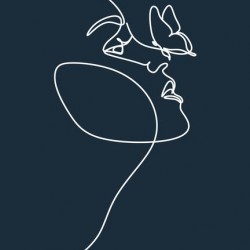 Butterfly On Girl Face