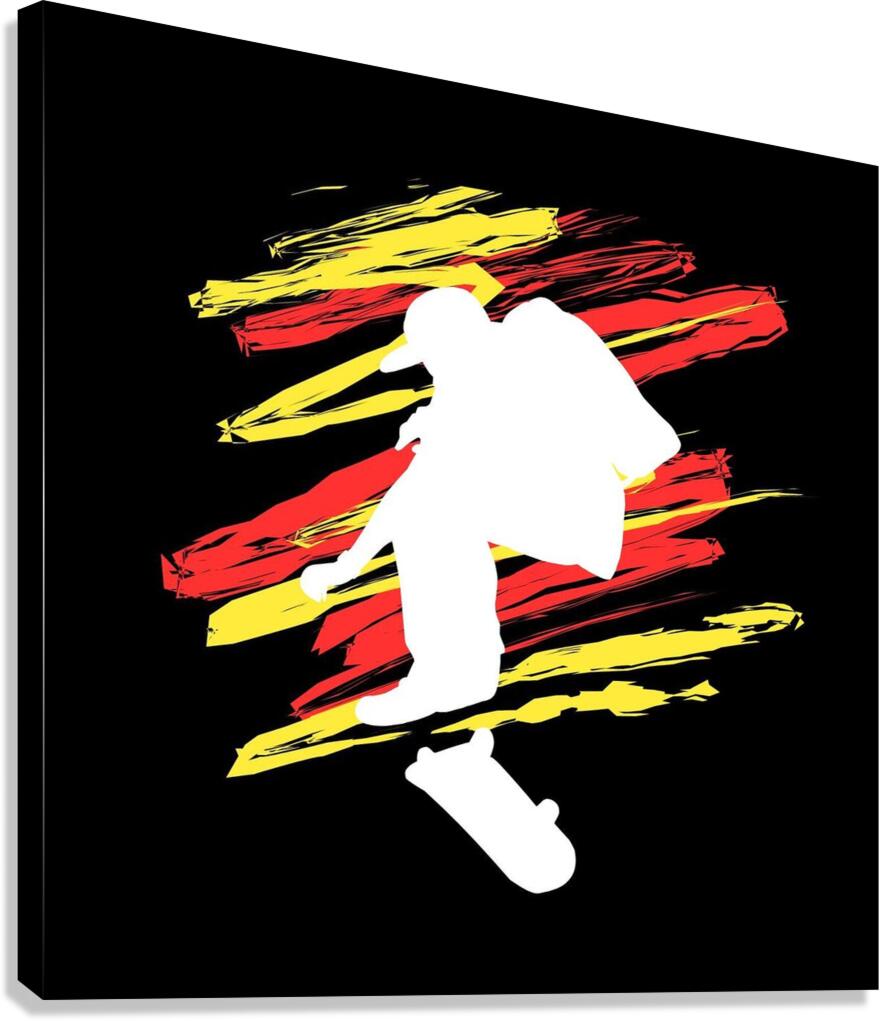 Skater III Canvas Print